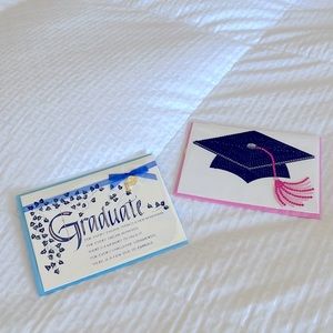 Two Exquisite Papyrus Graduation Cards - NWT